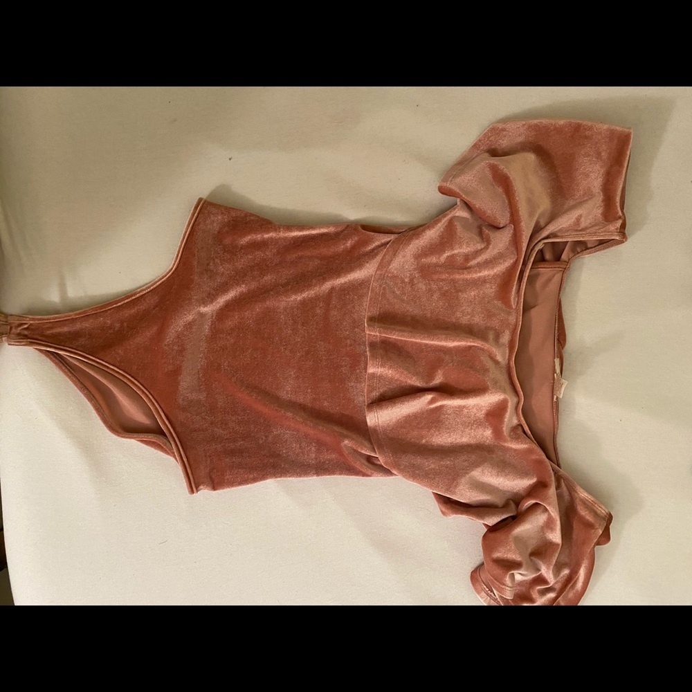 pink bodysuit